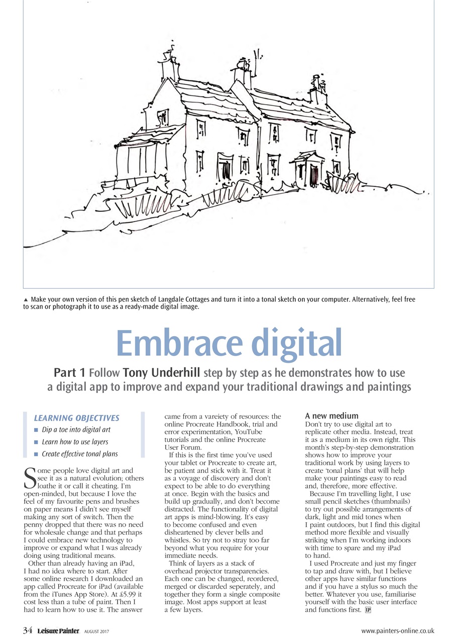 Leisure Painter & The Artist Preview Pages