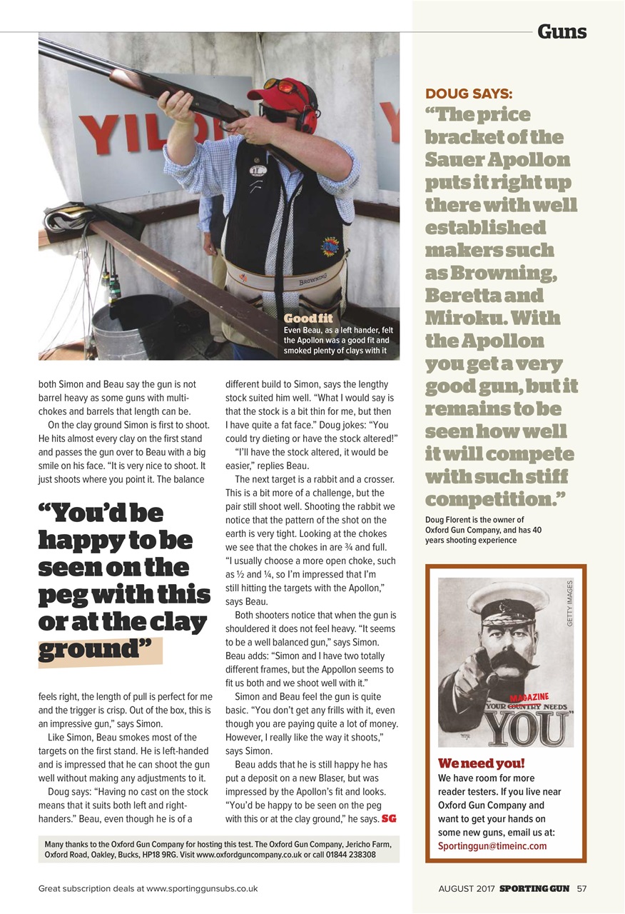 Sporting Gun Preview Pages