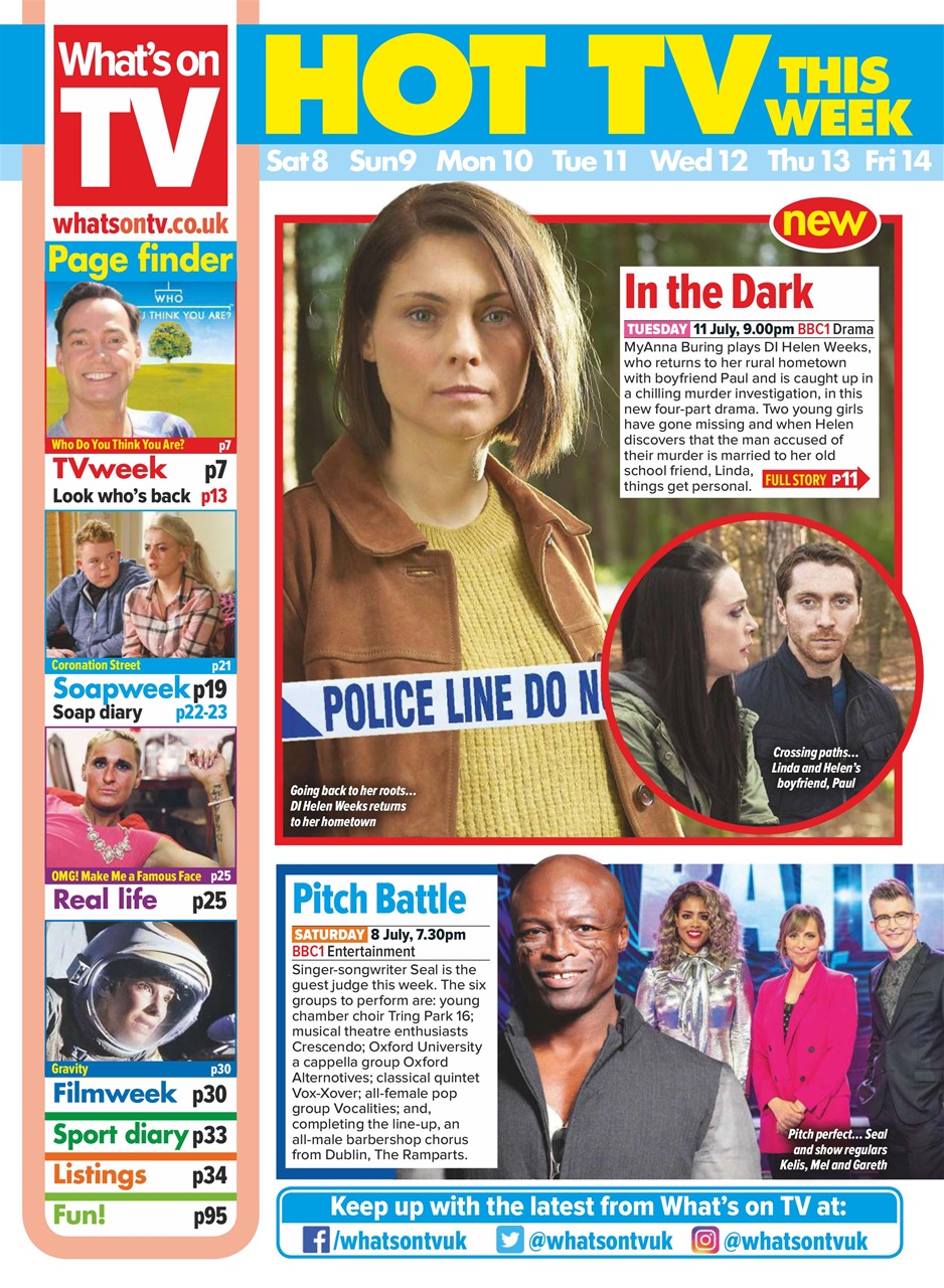 What's on TV Preview Pages