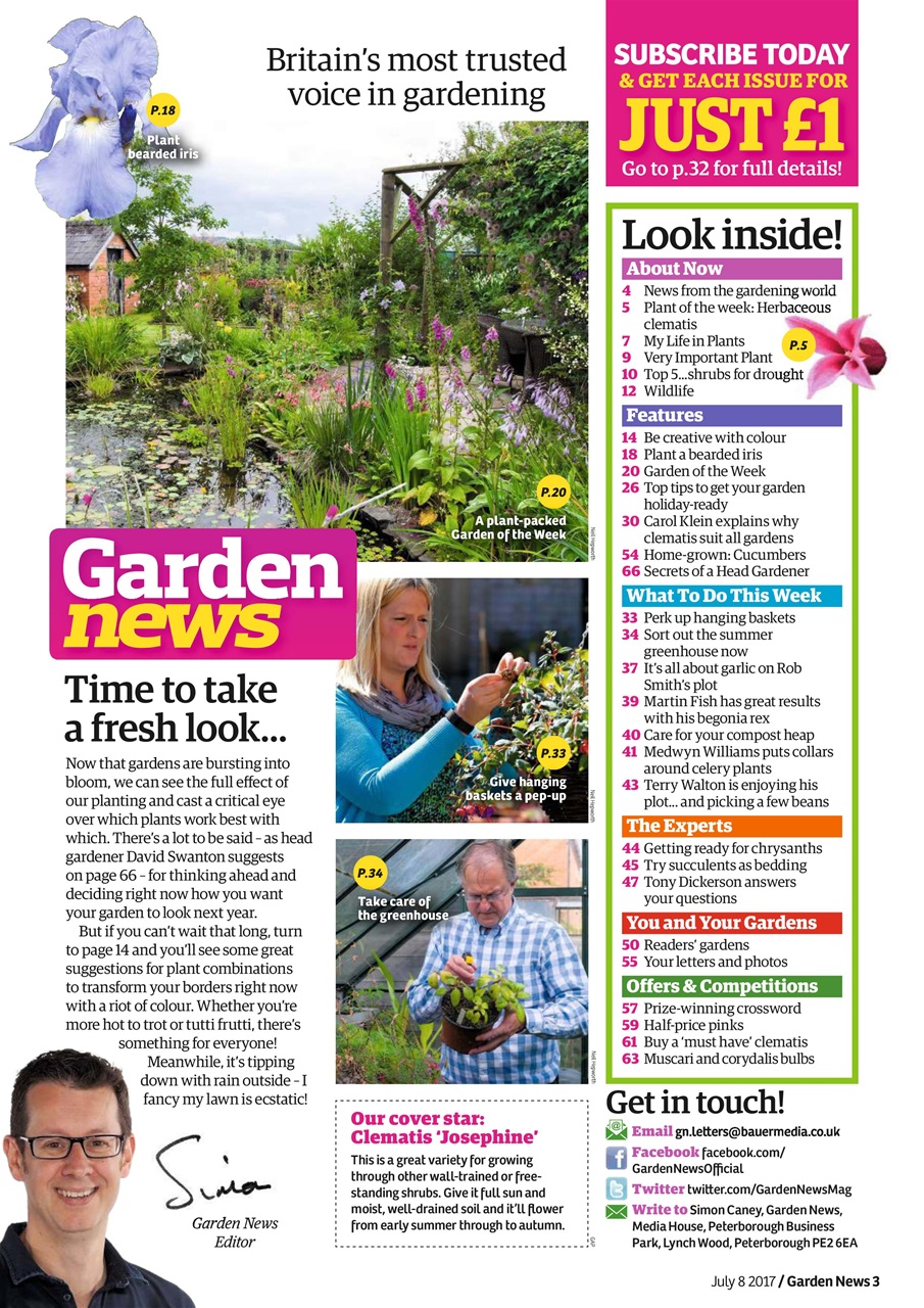 Garden News Preview Pages
