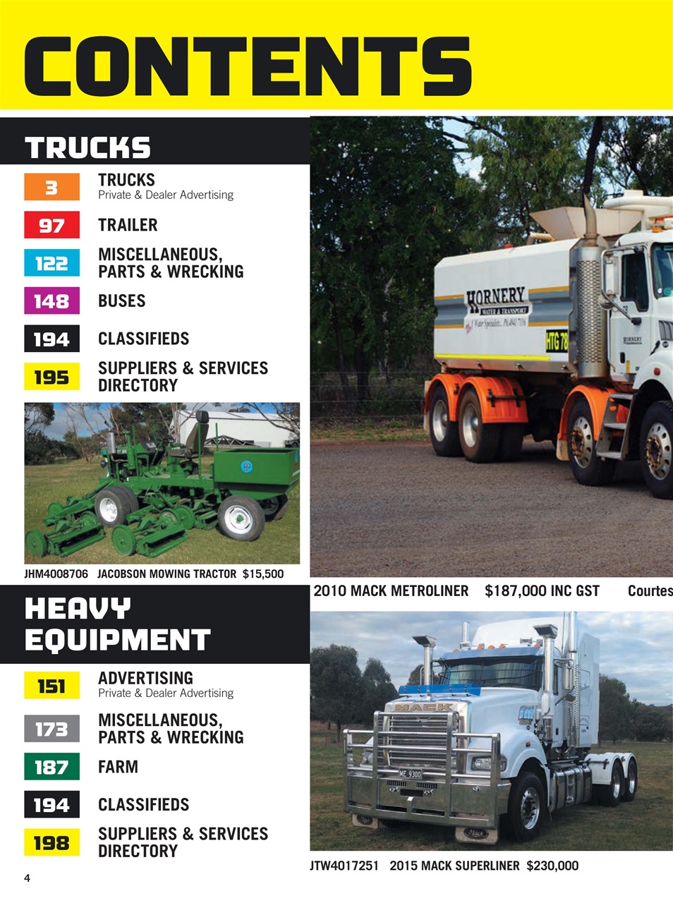JUST TRUCKS Preview Pages
