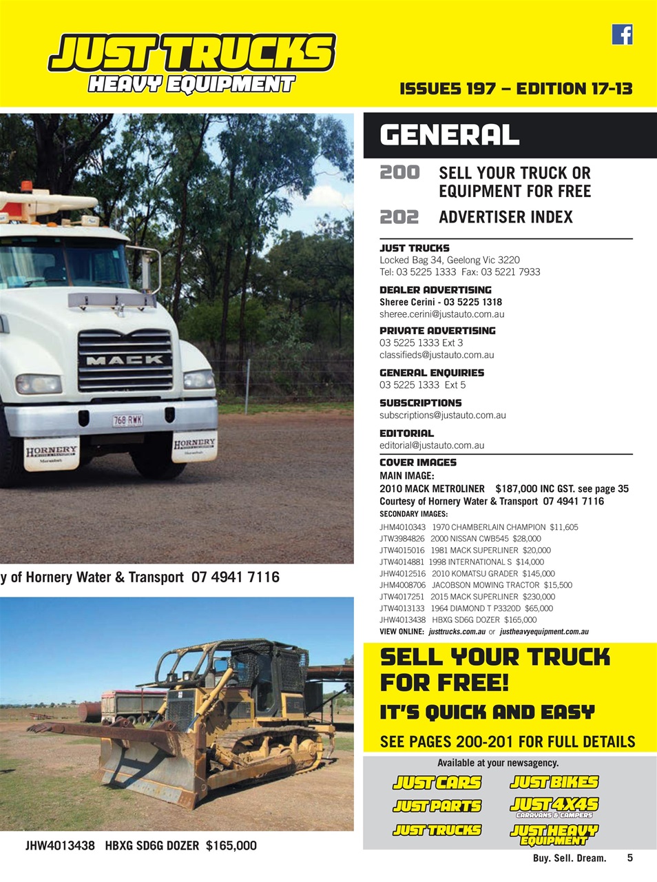 JUST TRUCKS Preview Pages