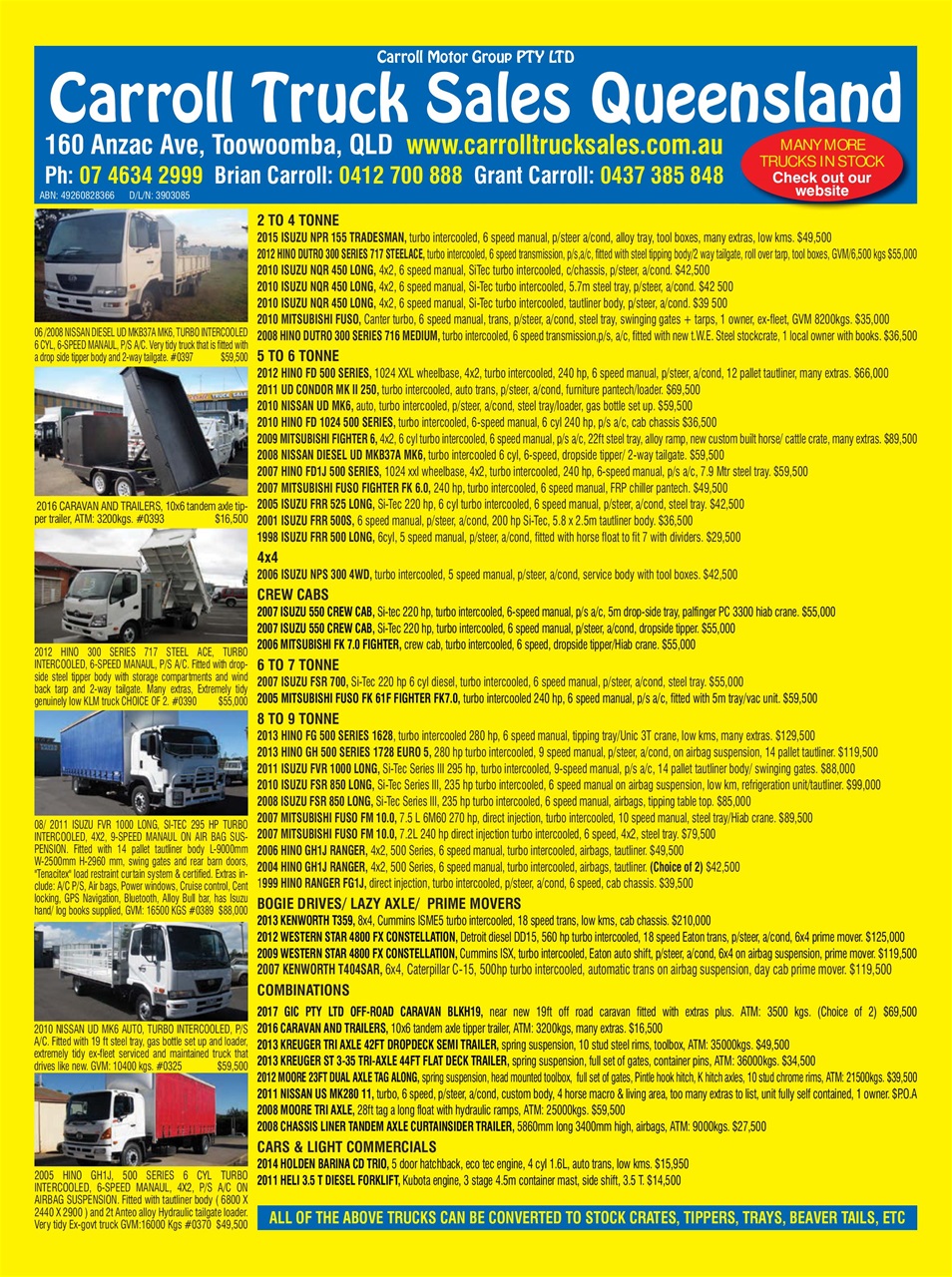JUST TRUCKS Preview Pages