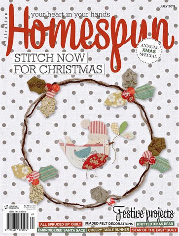 Homespun issue Issue#18.7 Jul 2017