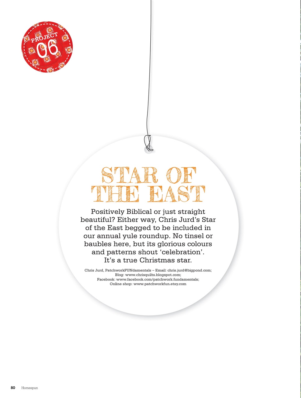 Homespun Preview Pages