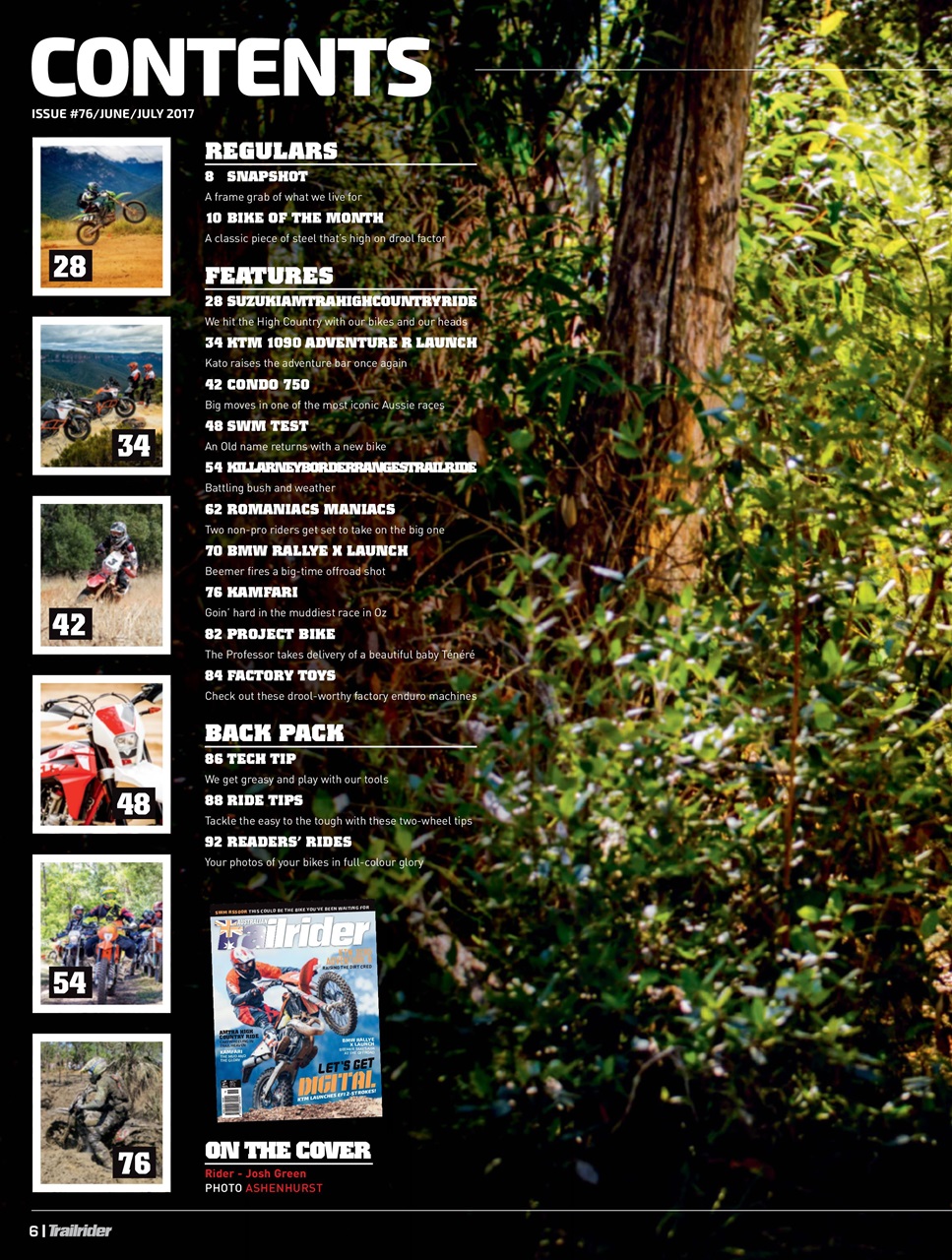 Trailrider Preview Pages