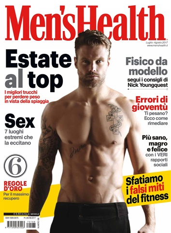 Men's Helth 7-8 2017 issue Men's Helth 7-8 2017