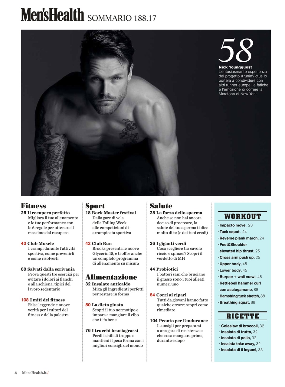 Men's Health Italia Preview Pages