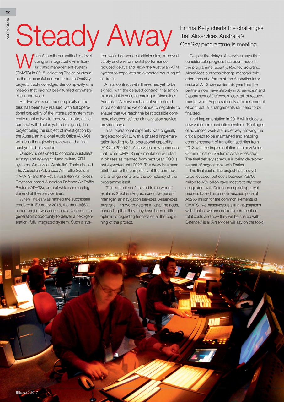 Air Traffic Management Preview Pages