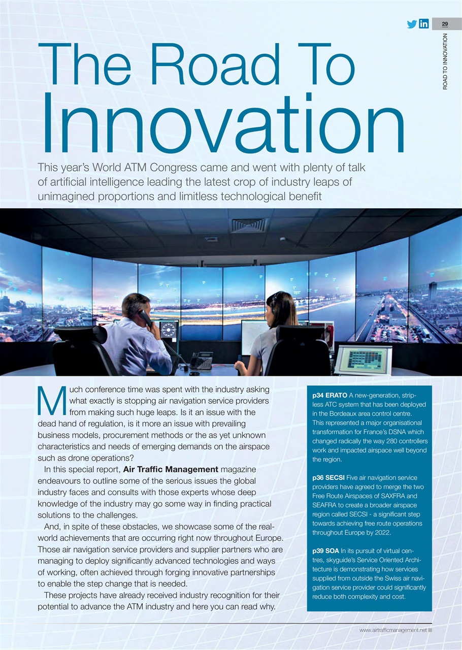 Air Traffic Management Preview Pages