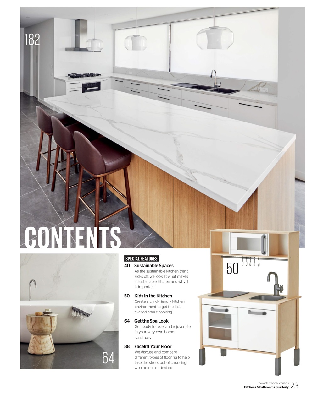 Kitchens & Bathrooms Quarterly Preview Pages