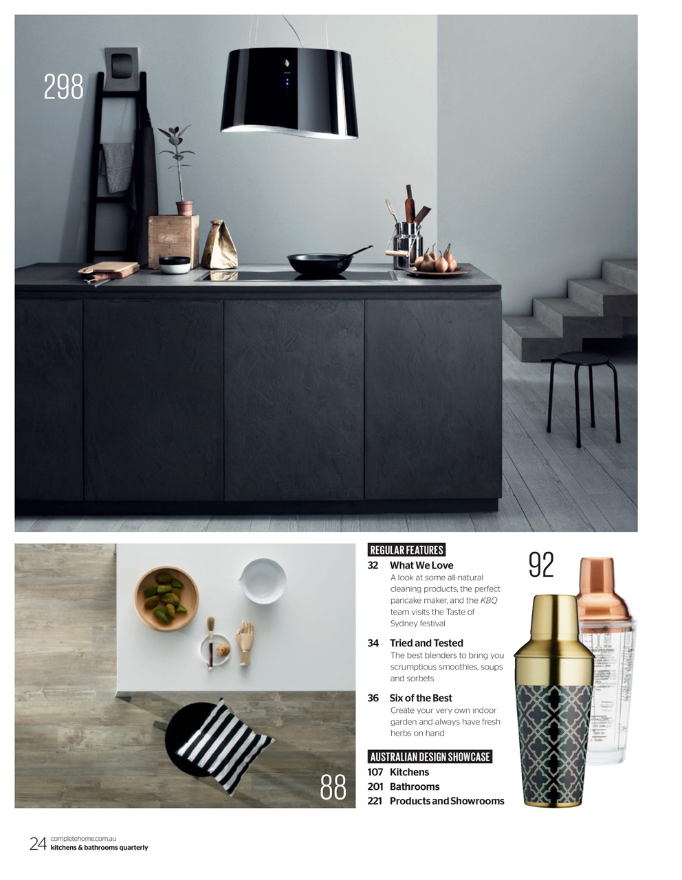 Kitchens & Bathrooms Quarterly Preview Pages