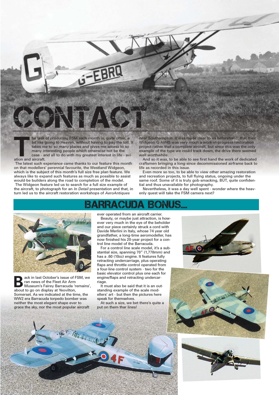 Flying Scale Models Preview Pages