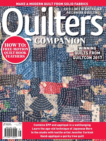 Quilters Companion issue Issue#86 2017
