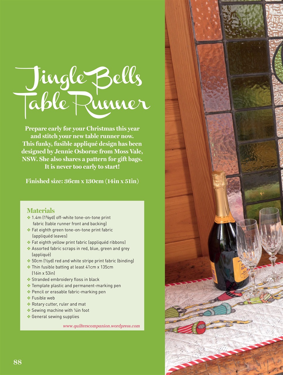 Quilters Companion Preview Pages