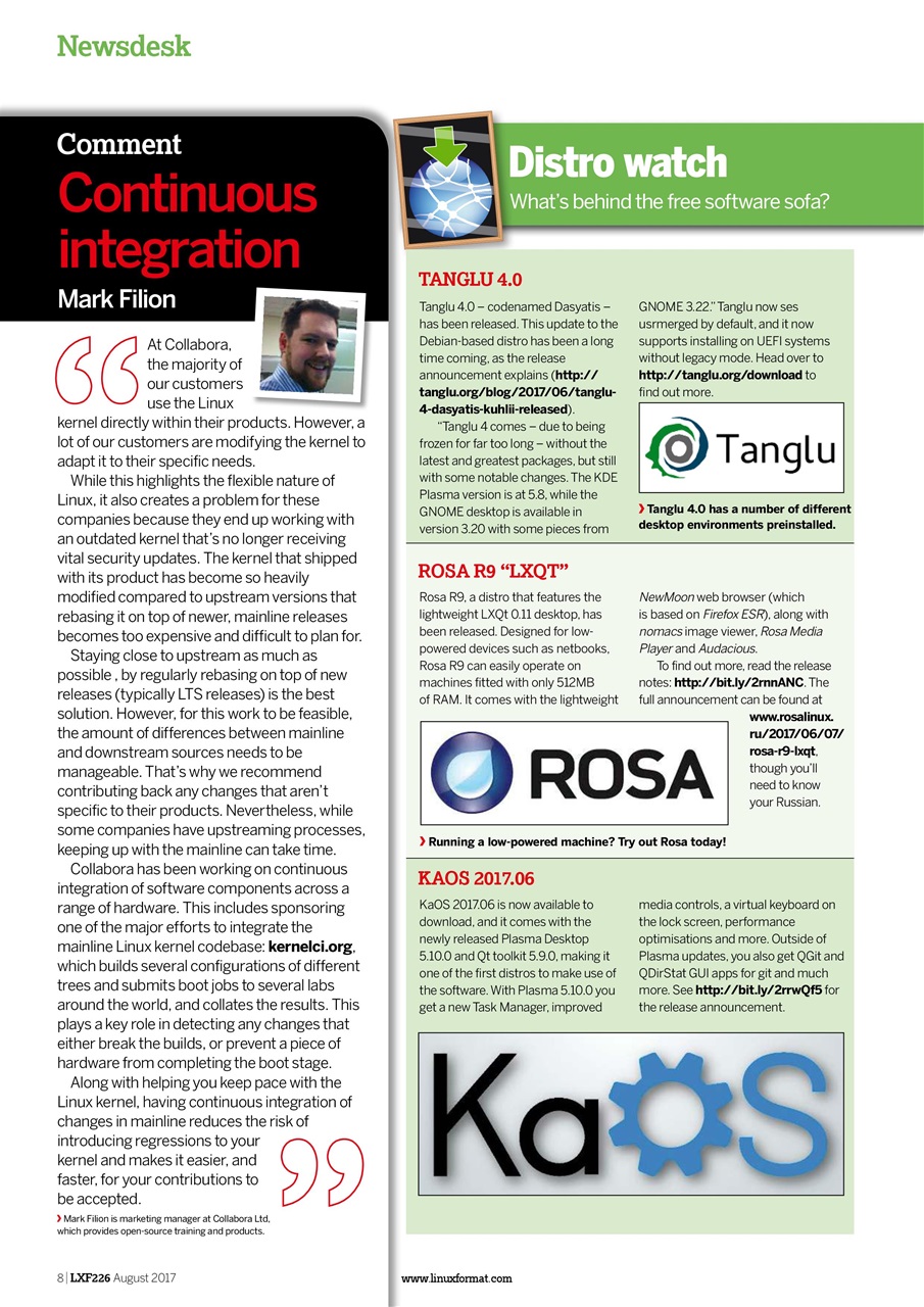 Linux Format Preview Pages