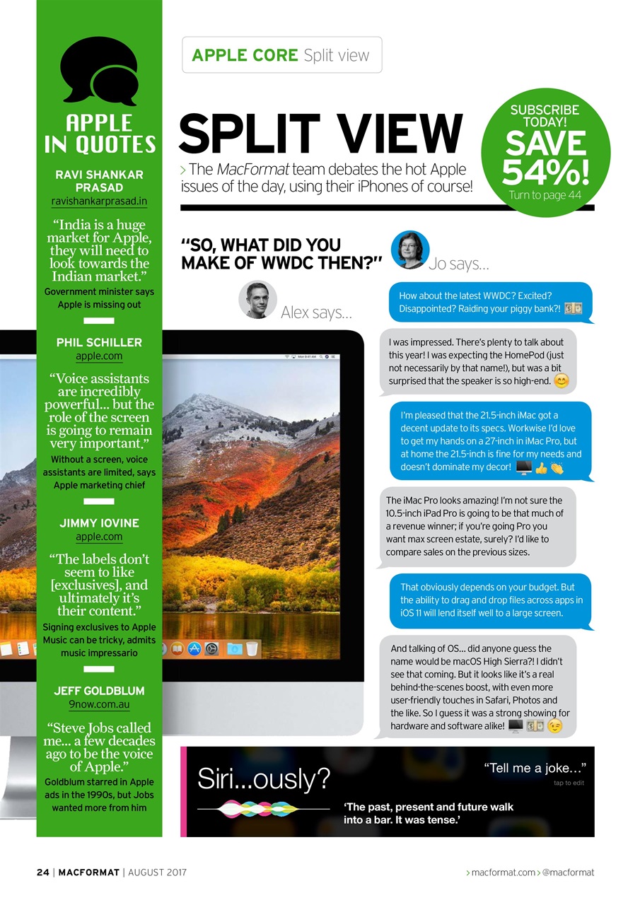 MacFormat Preview Pages