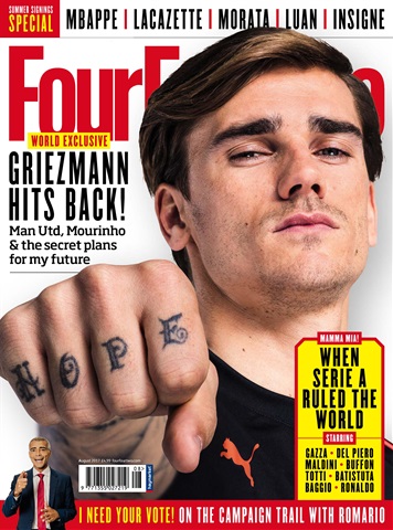 FourFourTwo issue August 2017