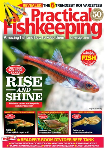 Practical Fishkeeping issue August 2017