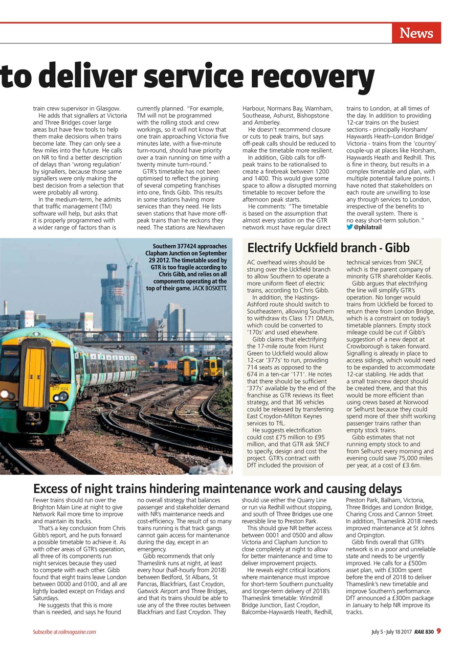 Rail Preview Pages