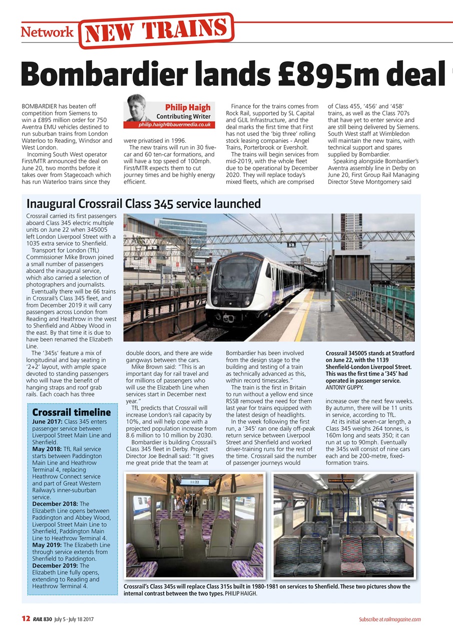 Rail Preview Pages