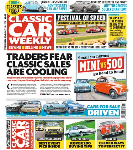 Classic Car Weekly issue 5th July 2017