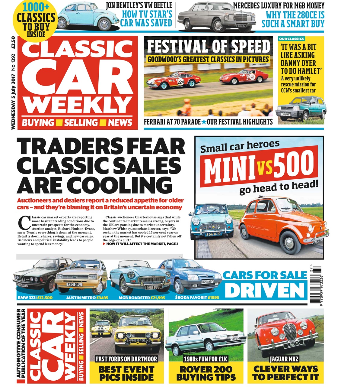 Classic Car Weekly Preview Pages