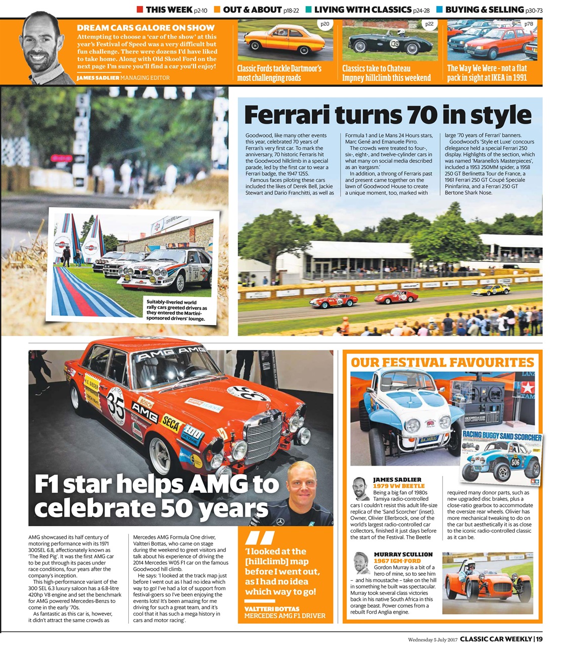 Classic Car Weekly Preview Pages