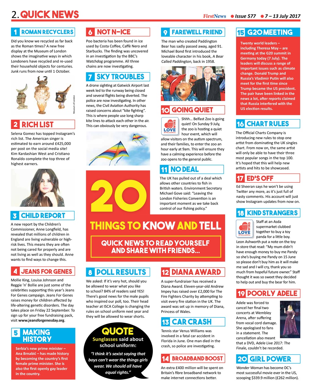 First News Preview Pages