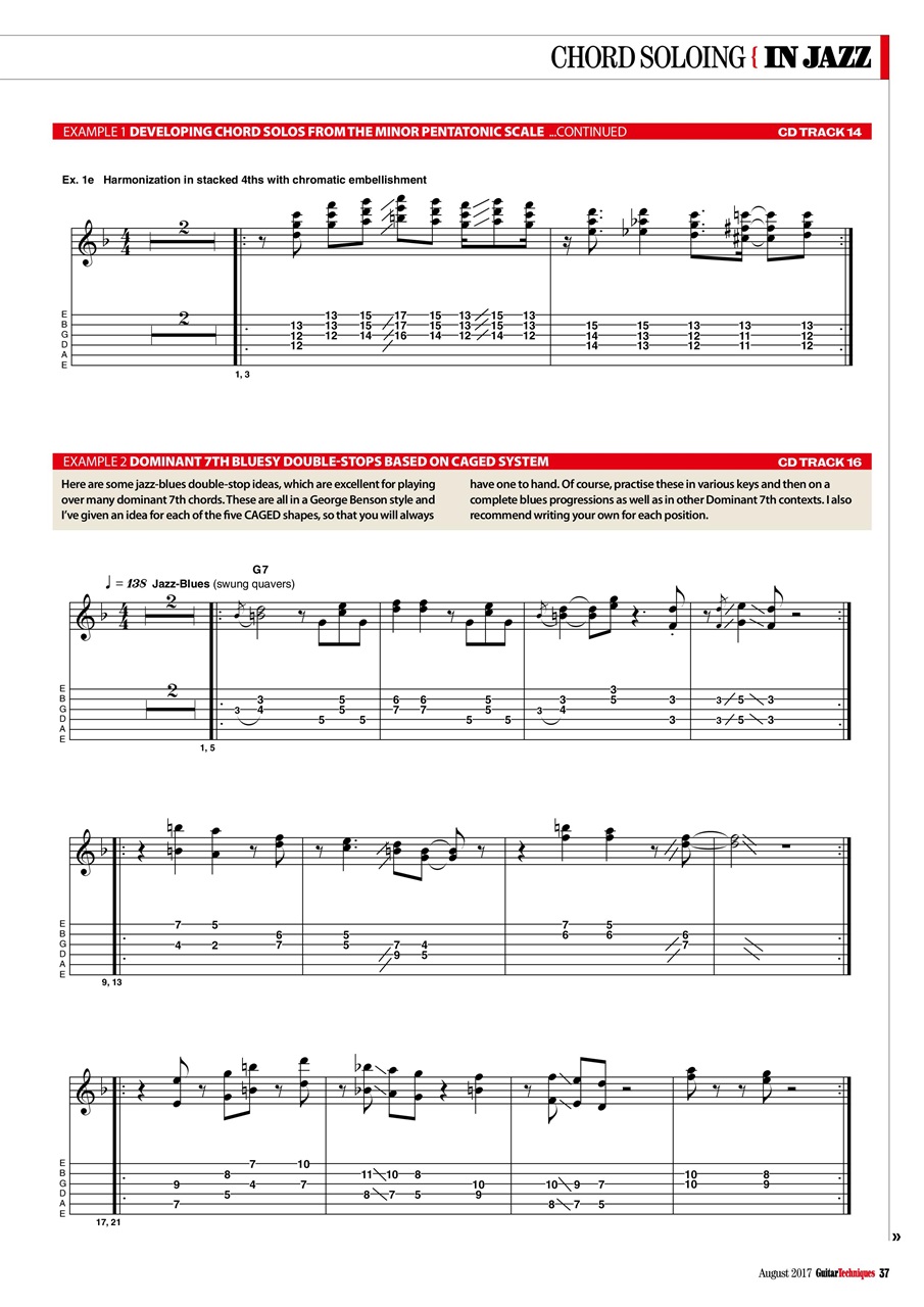Guitar Techniques Preview Pages