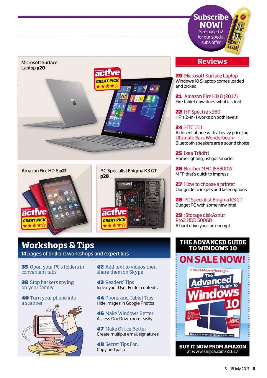 Computer Active Preview Pages