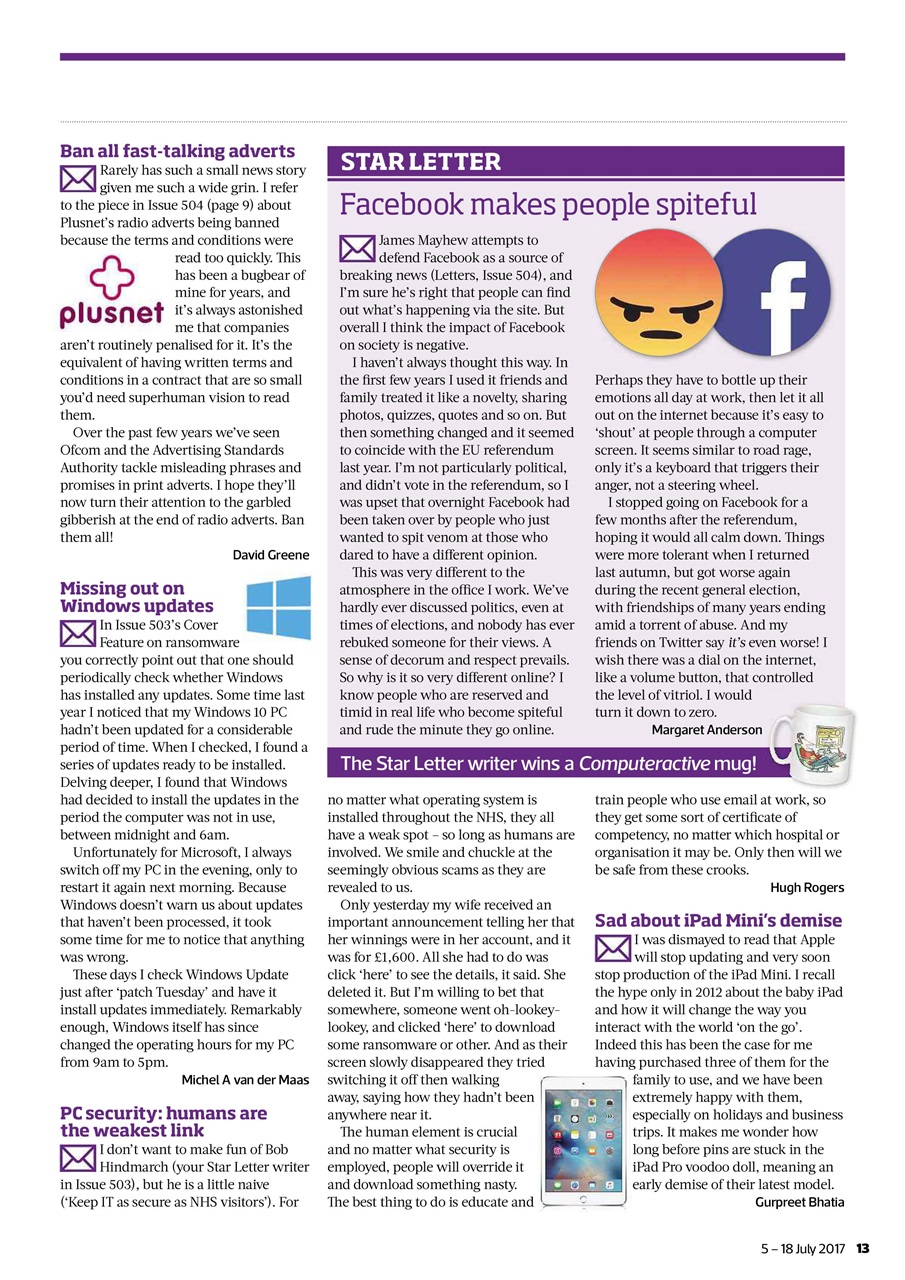 Computer Active Preview Pages