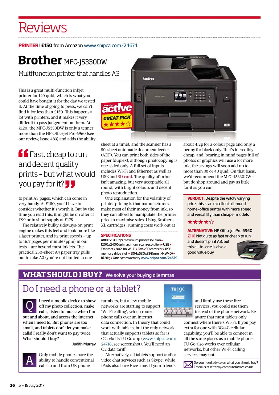 Computer Active Preview Pages