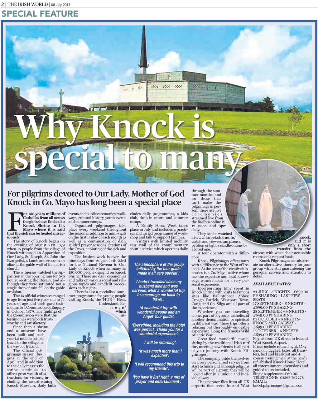 Irish World Preview Pages