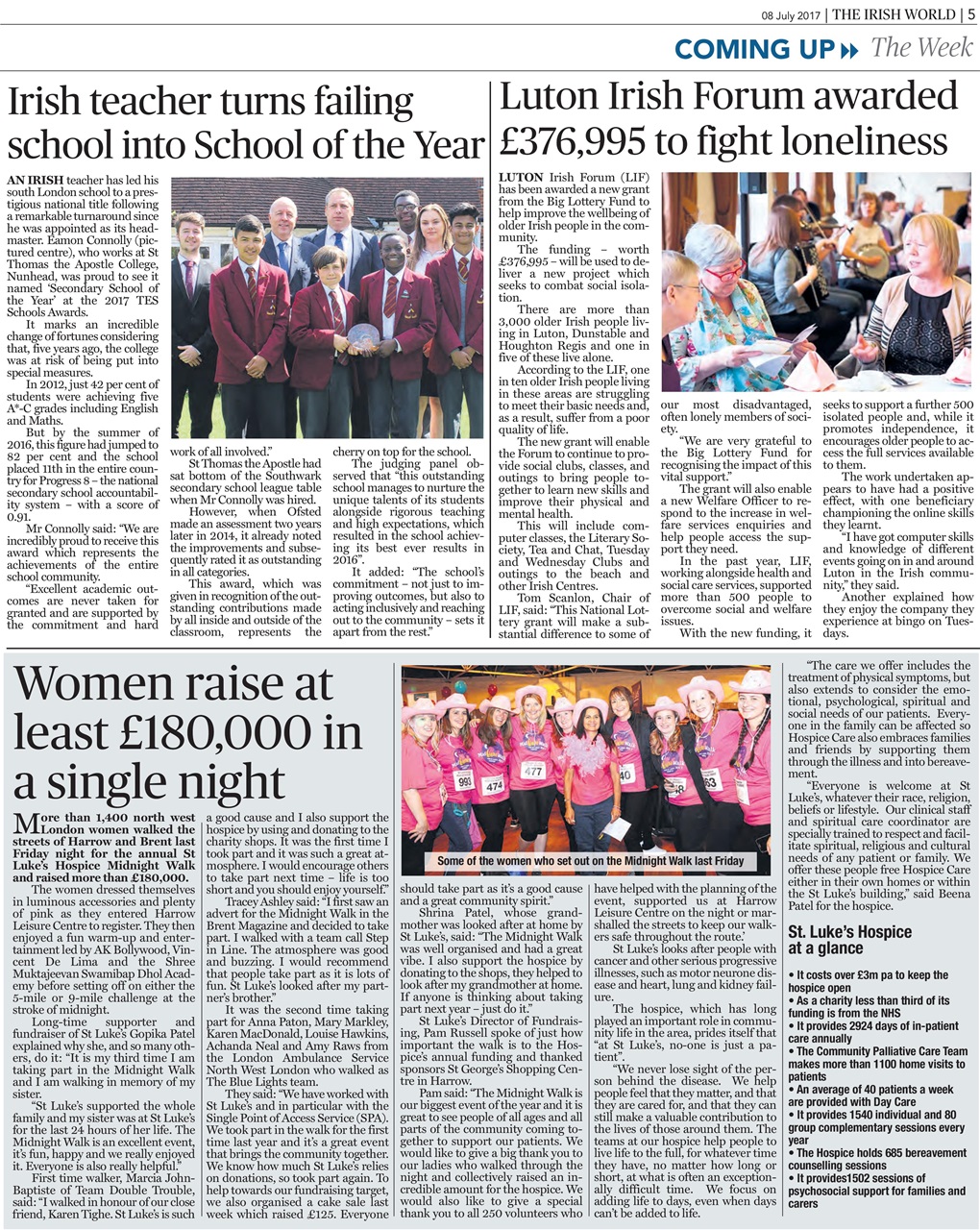 Irish World Preview Pages