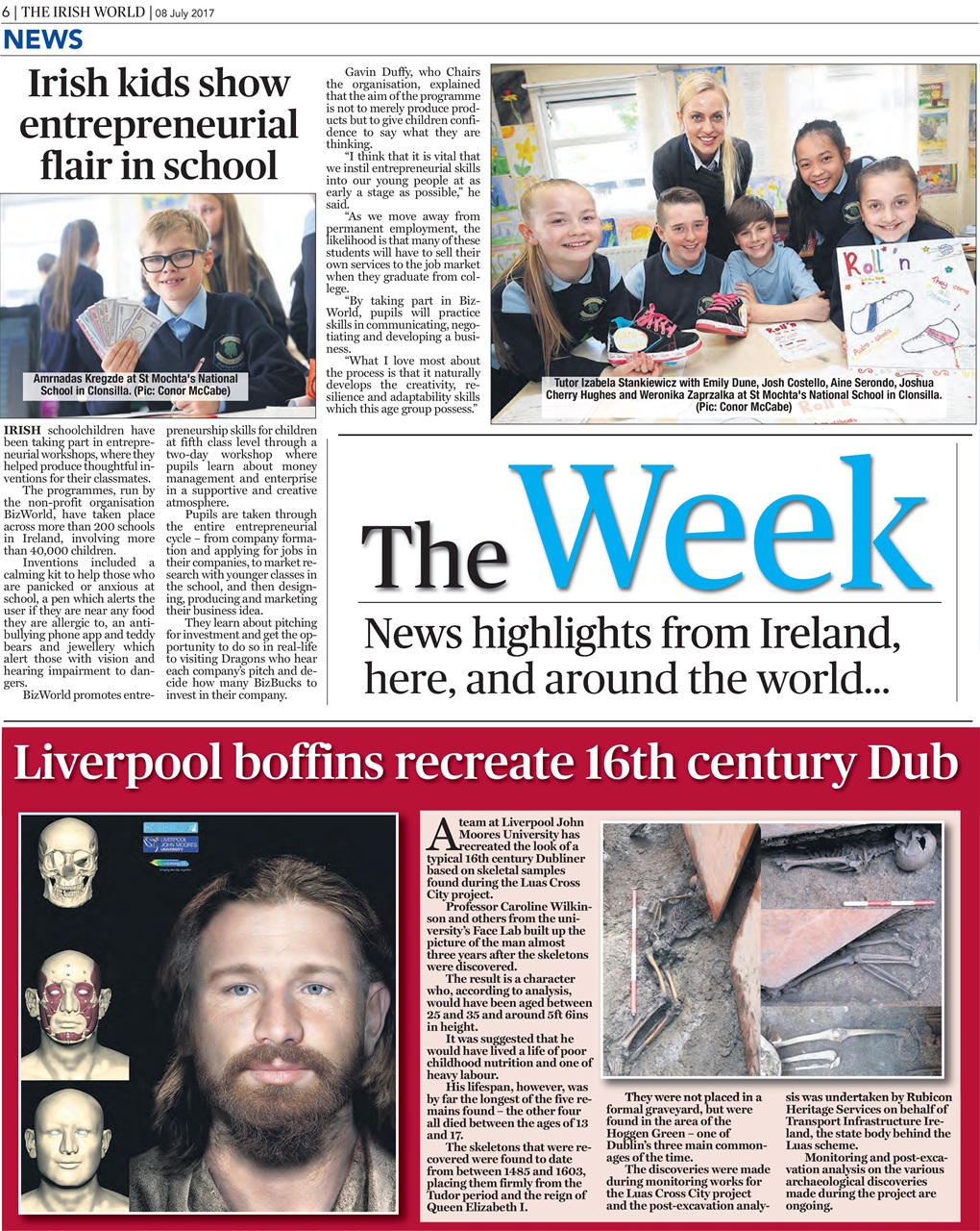 Irish World Preview Pages