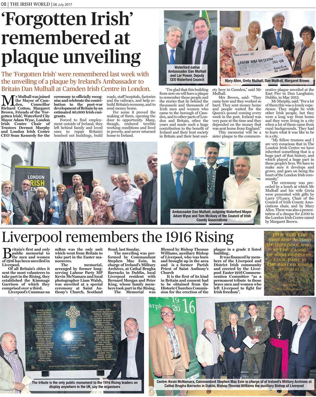 Irish World Preview Pages