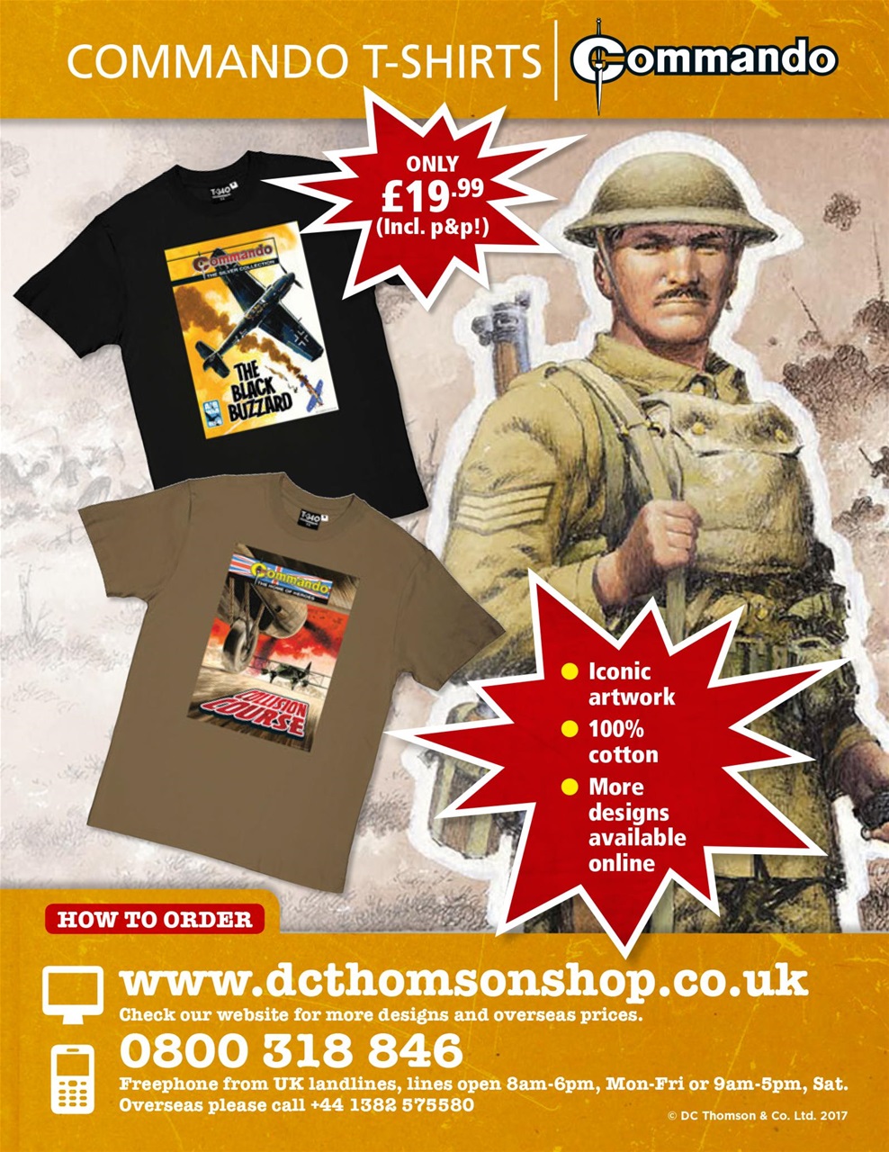 Commando Preview Pages