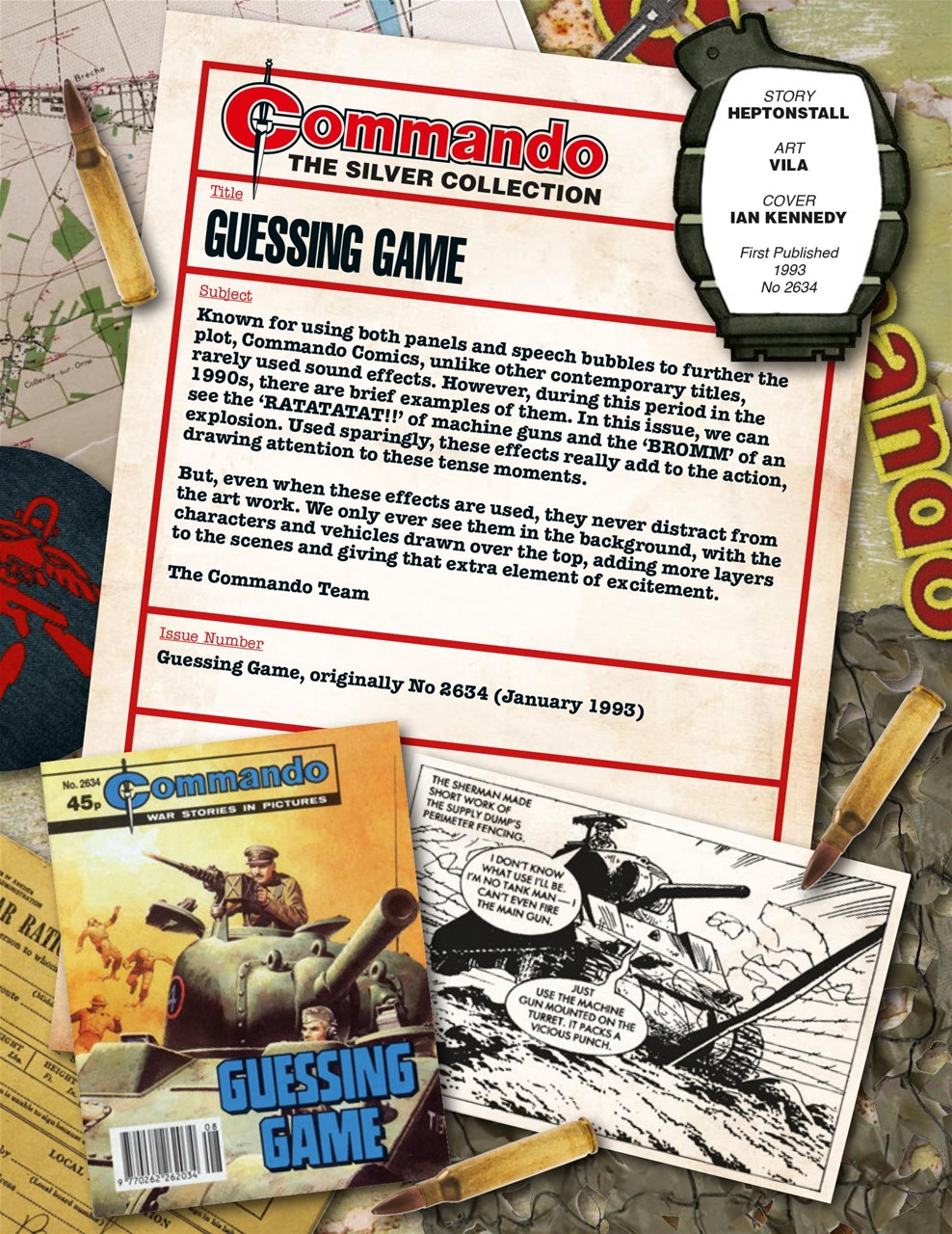 Commando Preview Pages