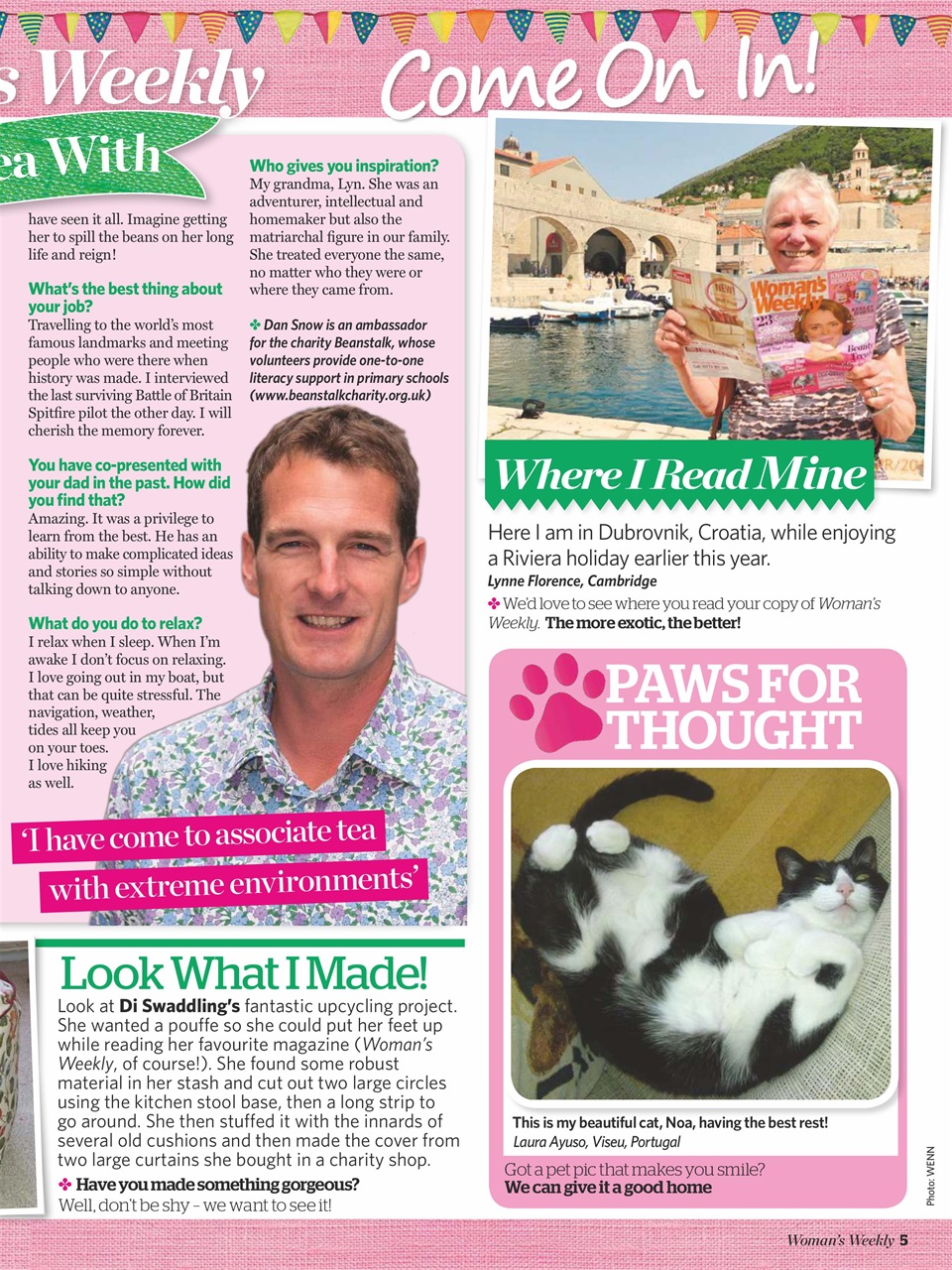 Woman's Weekly Preview Pages