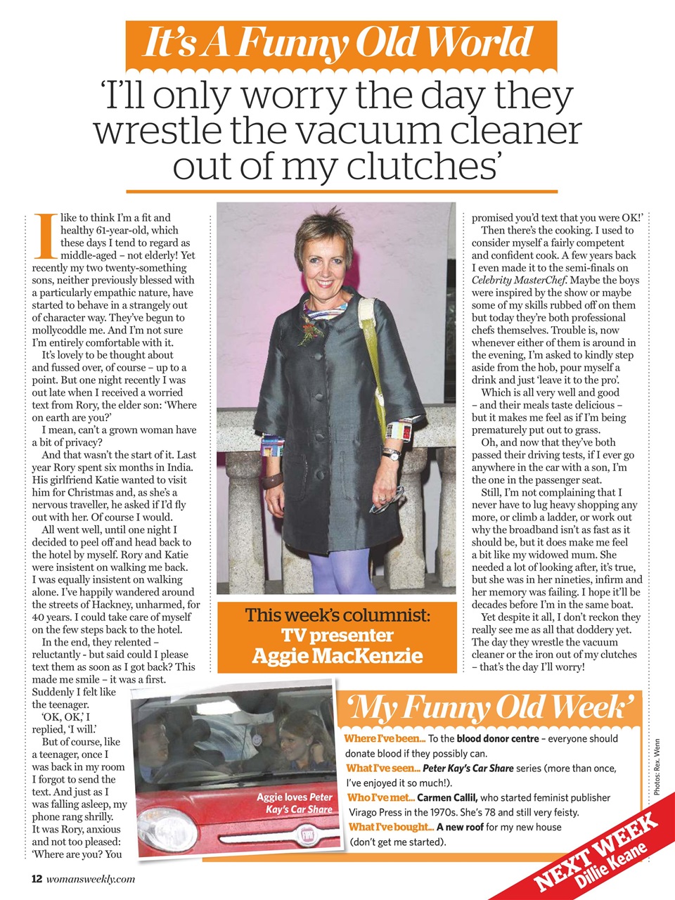 Woman's Weekly Preview Pages
