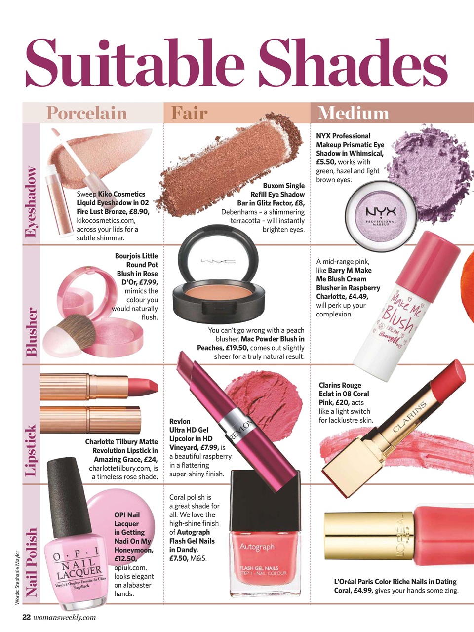 Woman's Weekly Preview Pages