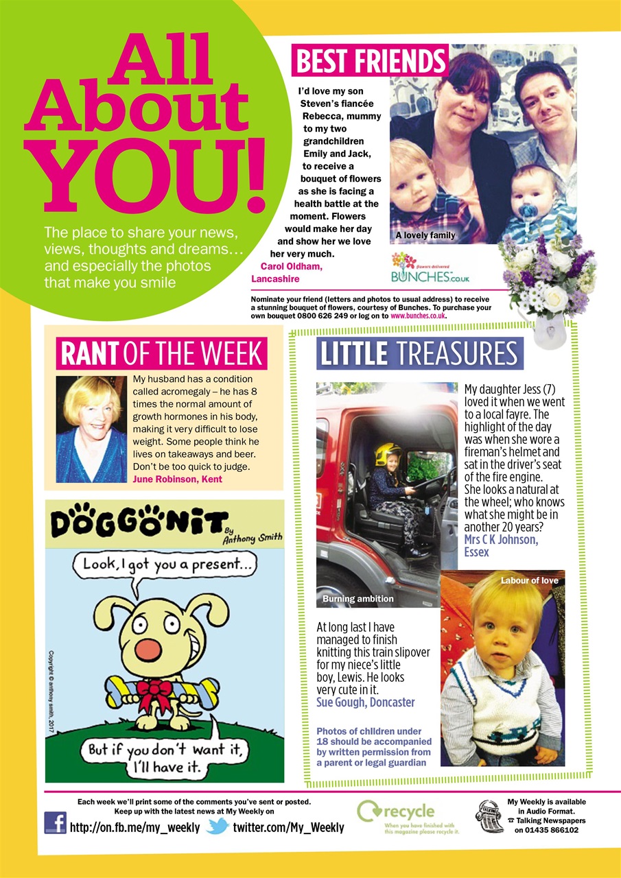 My Weekly Preview Pages