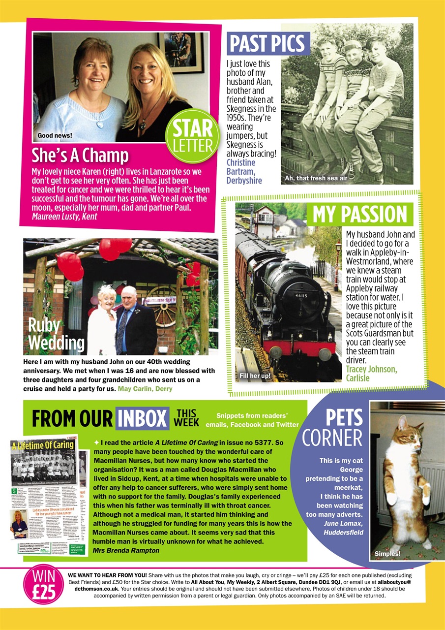 My Weekly Preview Pages