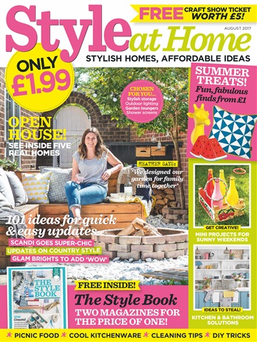 Style at Home issue August 2017