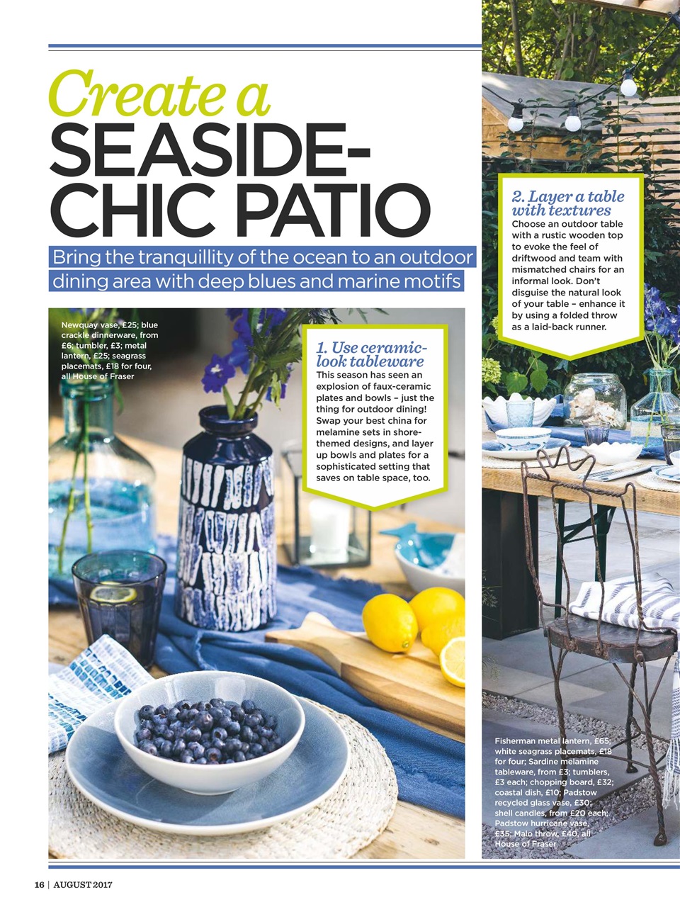 Style at Home Preview Pages