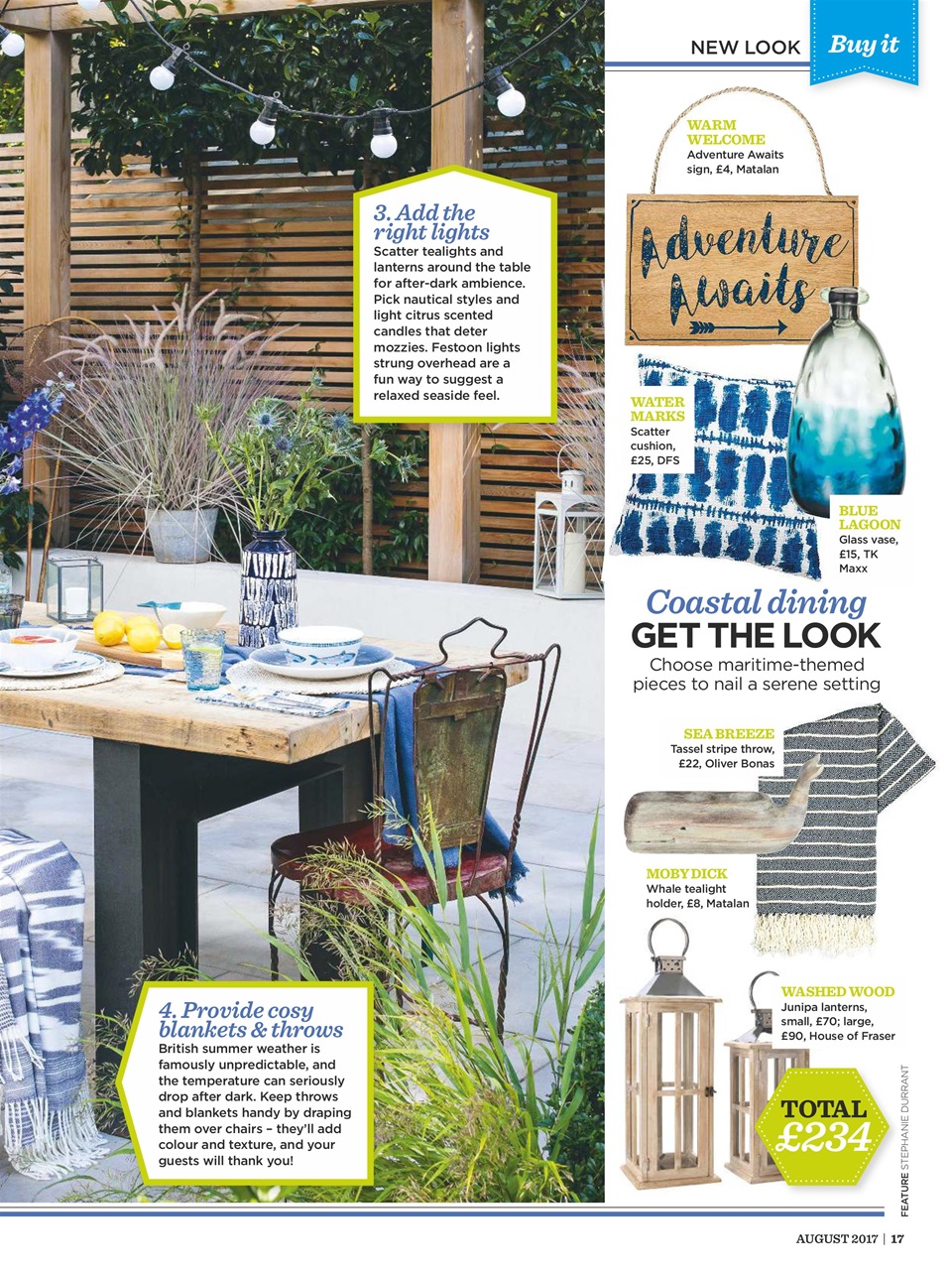 Style at Home Preview Pages