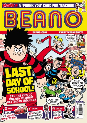 Beano issue 15th July 2017