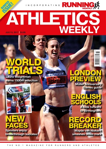 AW – Athletics Weekly Magazine issue July 6, 2017