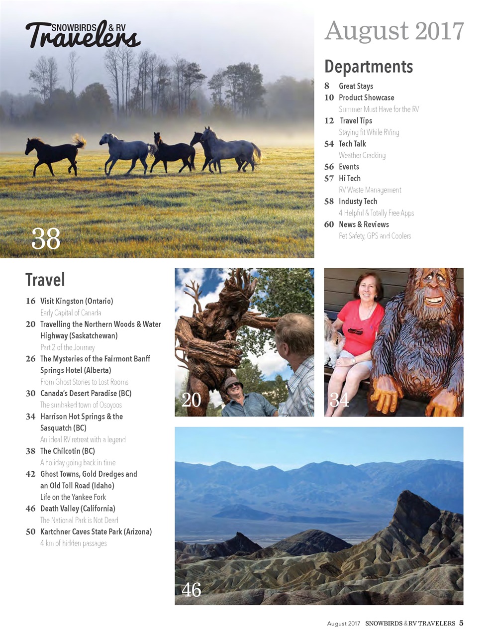 Snowbirds & RV Travelers Preview Pages